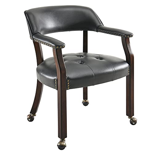 Espresso Legs & Black Pu
