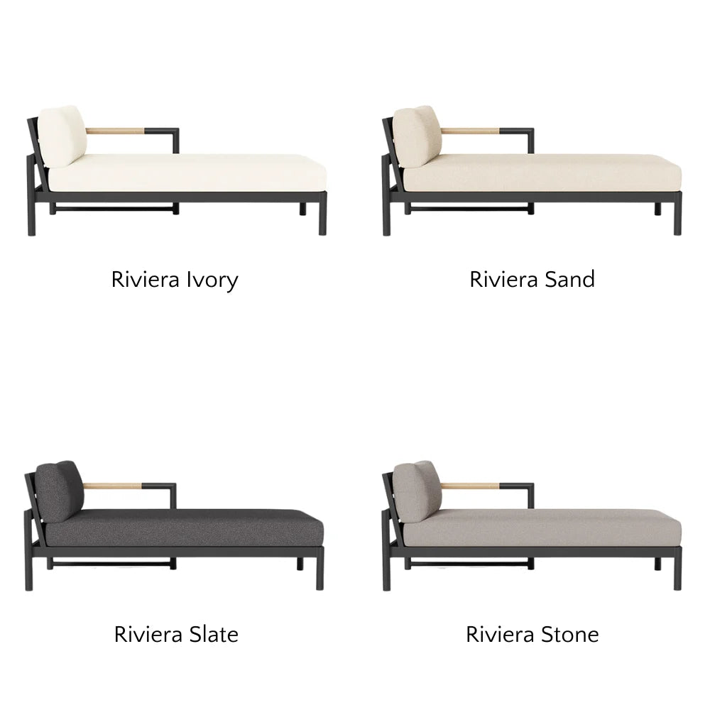 Breeze XL Outdoor Chaise Lounge Right - Premium Patio Furniture for Poolside, Garden & Backyard Relaxation