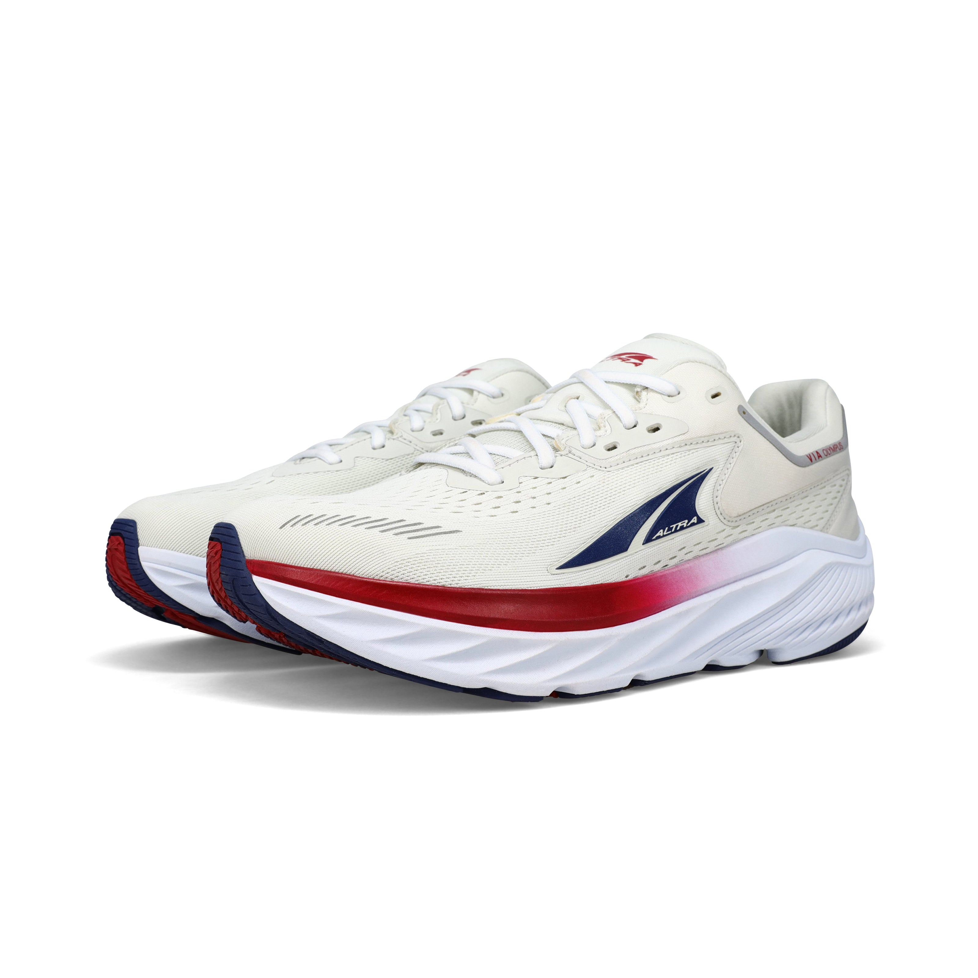 VIA OLYMPUS v1 Men's Running Shoes - Lightweight Cushioned Sneakers for Jogging, Gym Workouts & Daily Walking - Breathable Mesh & Durable Outsole