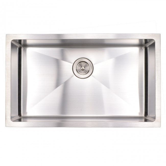 Premium Stainless Steel Undermount Kitchen Sink - 30