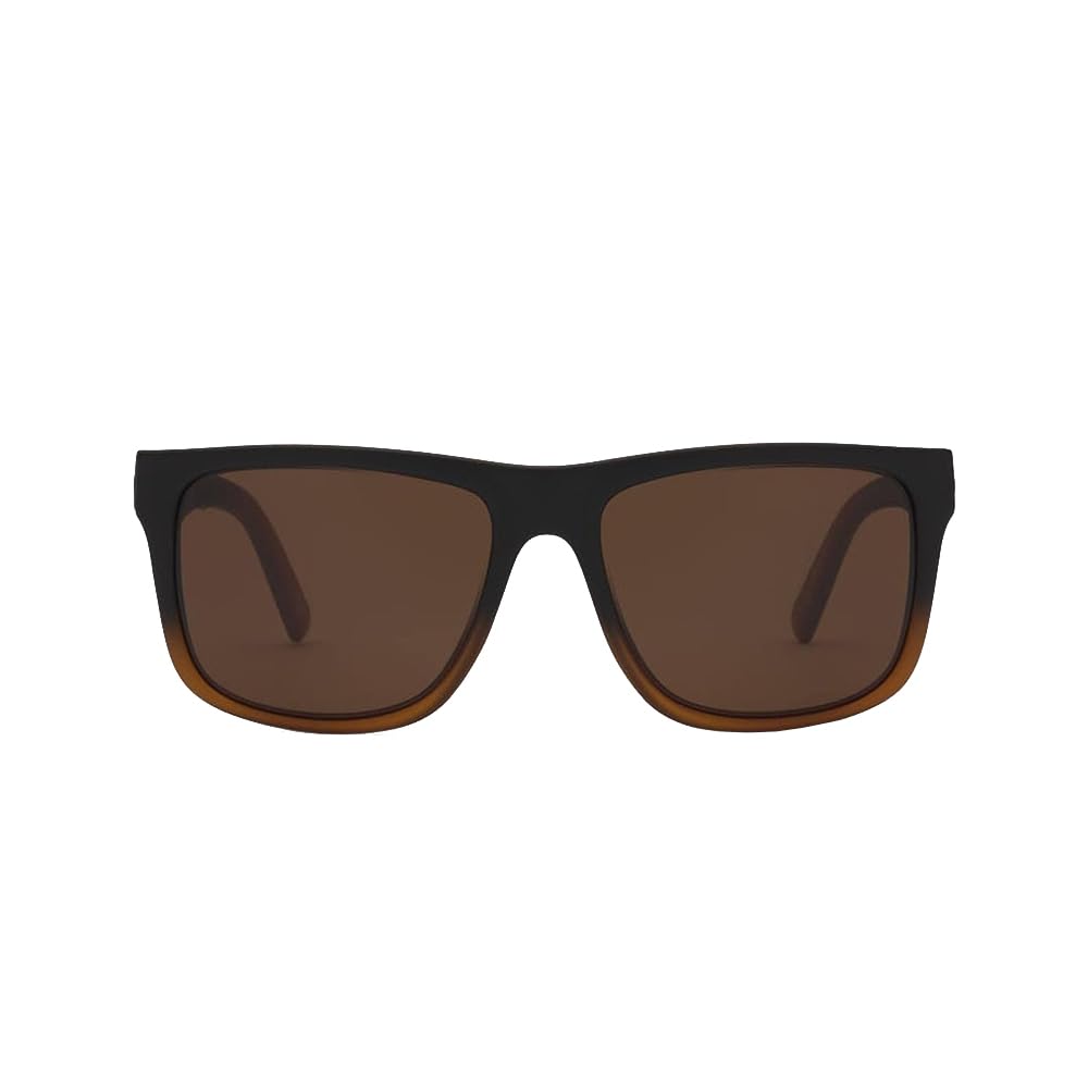 Electric Swingarm XL Sunglasses - Swamp Green Frame with Bronze Polarized Lenses for UV Protection | Stylish Outdoor, Driving, Fishing & Beach Eyewear