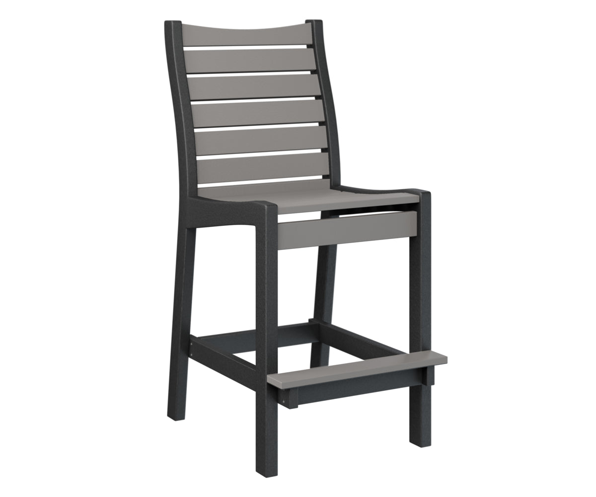 Berlin Gardens Bristol Bar Chair - Adjustable Height Outdoor Bar Stool for Patio, Deck, and Kitchen Counter - Perfect for Entertaining and Relaxing