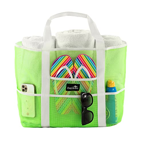 Neon Green With White Handles
