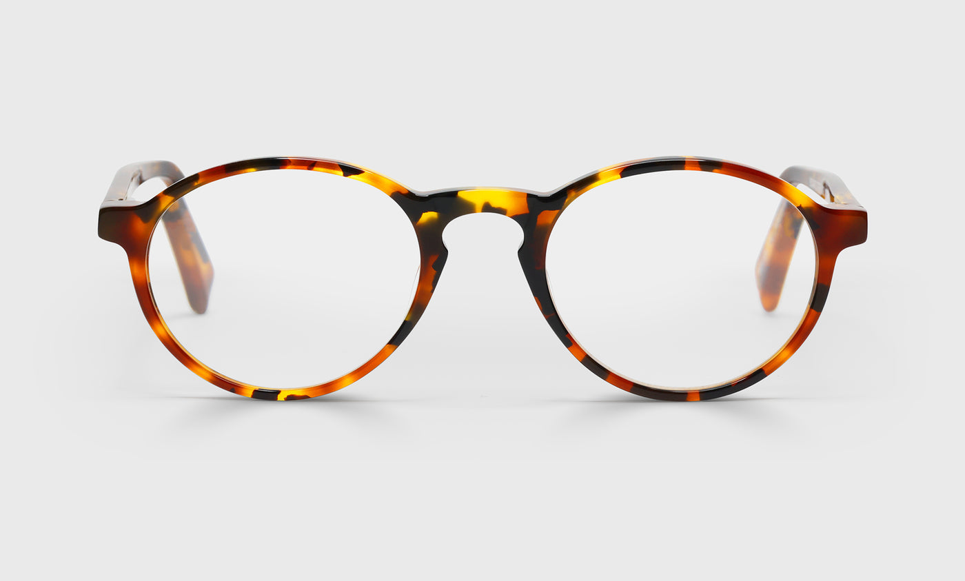 Board Stiff Wide Color 19 Tortoise Front and Temples - Stylish Unisex Eyeglass Frames for Reading, Driving & Everyday Wear