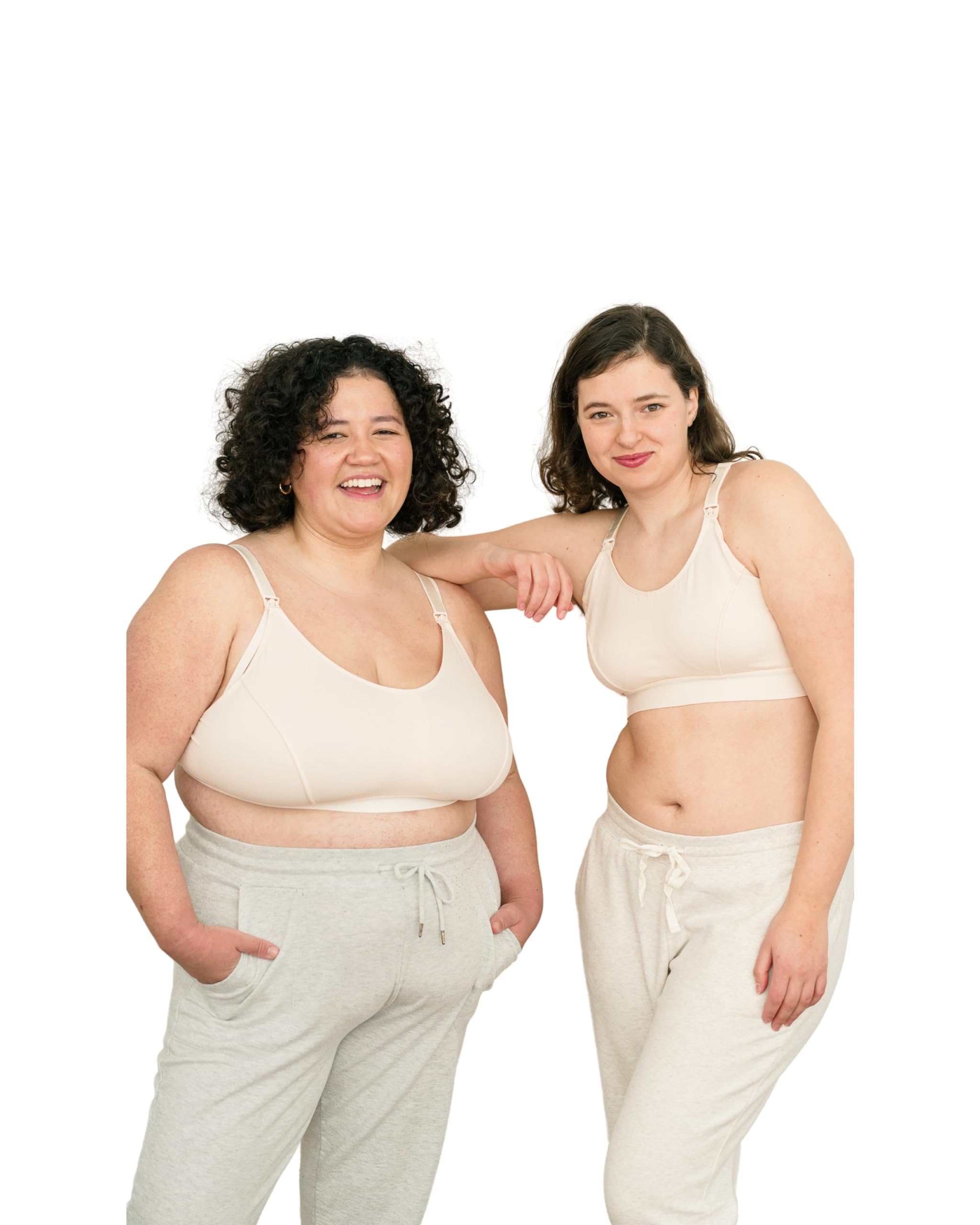 Comfortable Nursing & Sleep Maternity Bra - Soft Cotton, Adjustable Straps, Front Drop Down Cups for Easy Breastfeeding - Perfect for Pregnancy, Postpartum & Nighttime Nursing