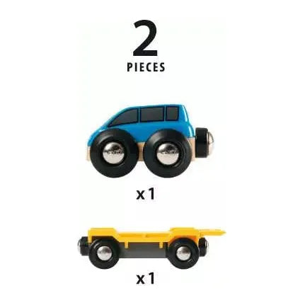 Car Hauler Trailer - Heavy Duty Vehicle Transport for Cars, Trucks & SUVs - Perfect for Auto Transport, Towing & Road Trips