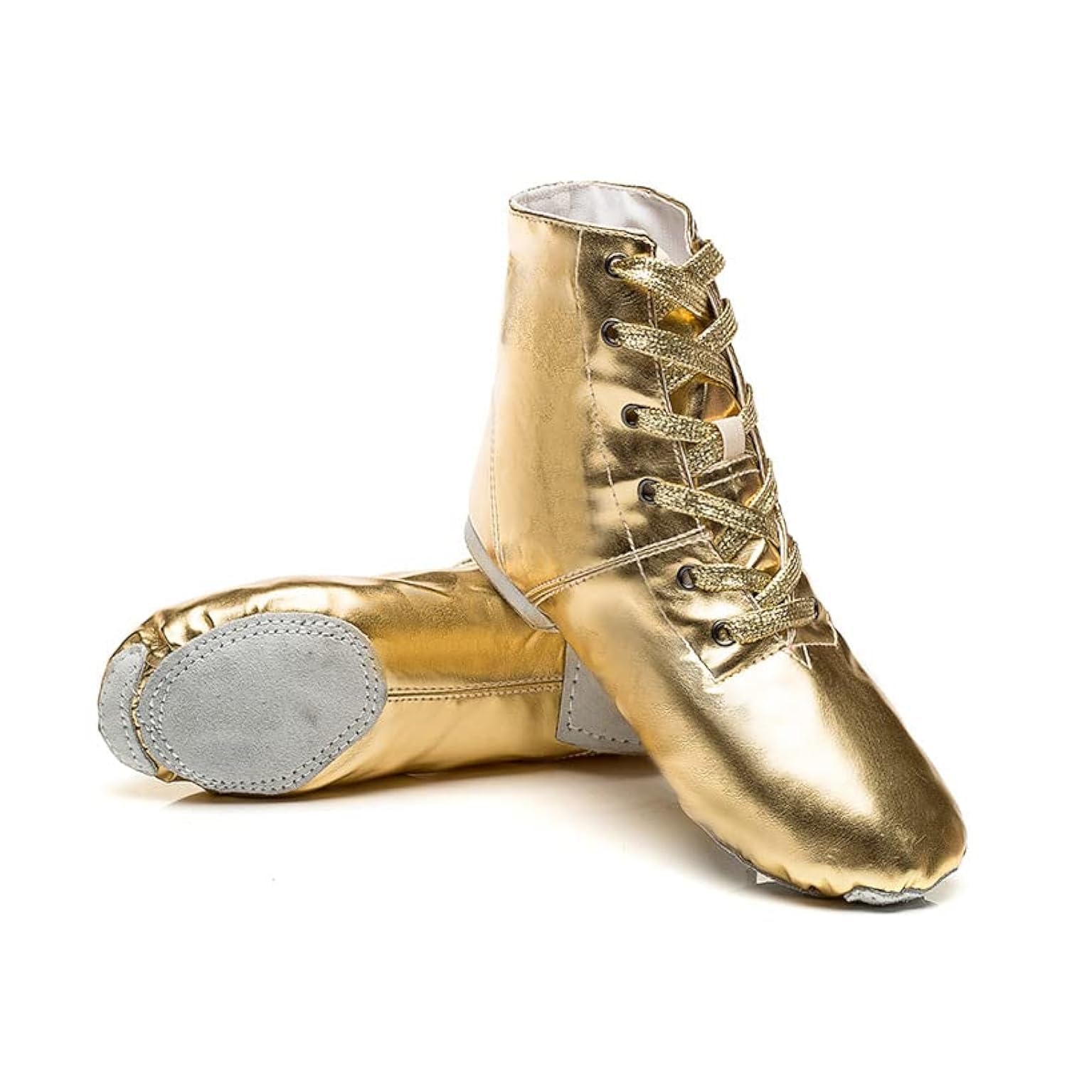 MSMAX Women's & Men's Jazz Dance Shoes - Comfortable Ankle Boots for Ballet, Jazz, and Modern Dance - Perfect for Dance Classes, Performances, and Practice