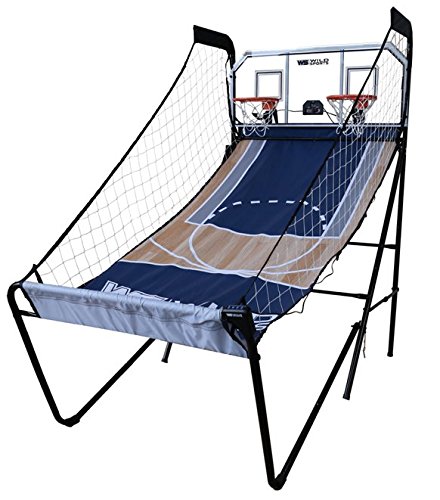 Wild Sports 2 Player Arcade Basketball Game - Indoor/Outdoor Basketball Hoop for Kids & Adults - Perfect for Game Rooms, Backyards & Parties