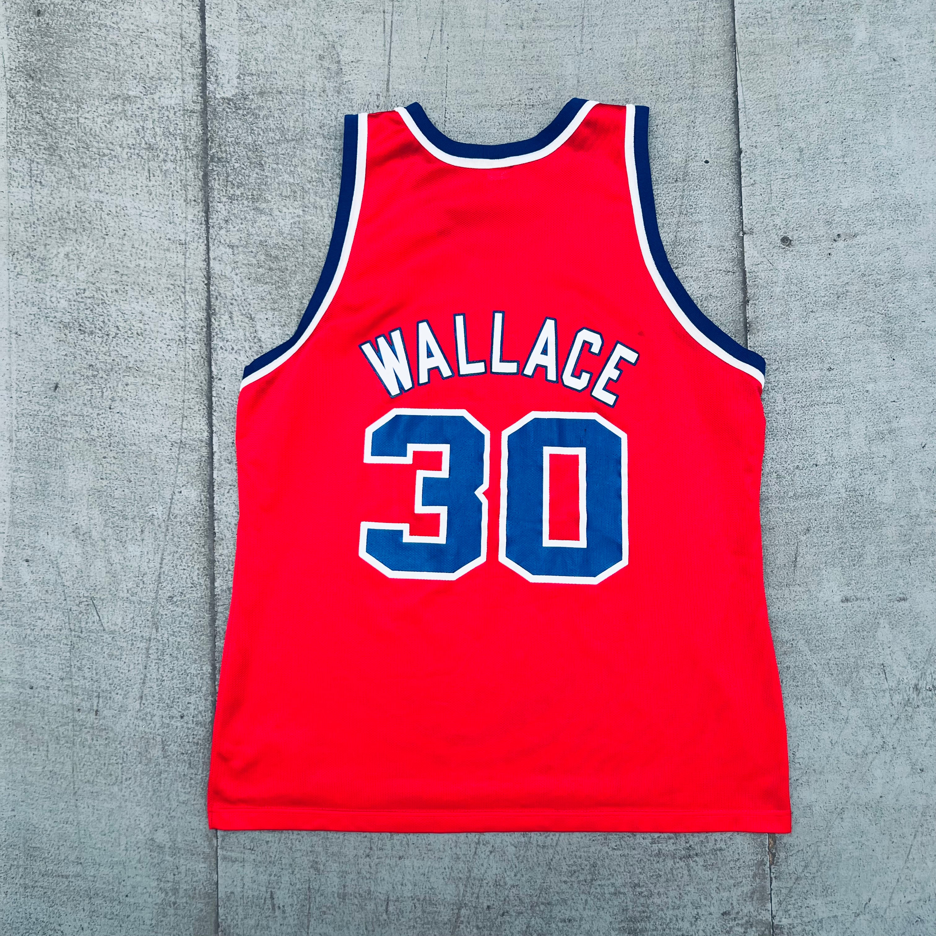 Authentic Rasheed Wallace 1995/96 Washington Bullets Rookie Jersey - XL Size | Vintage NBA Basketball Fan Gear for Collectors & Game Day Outfits