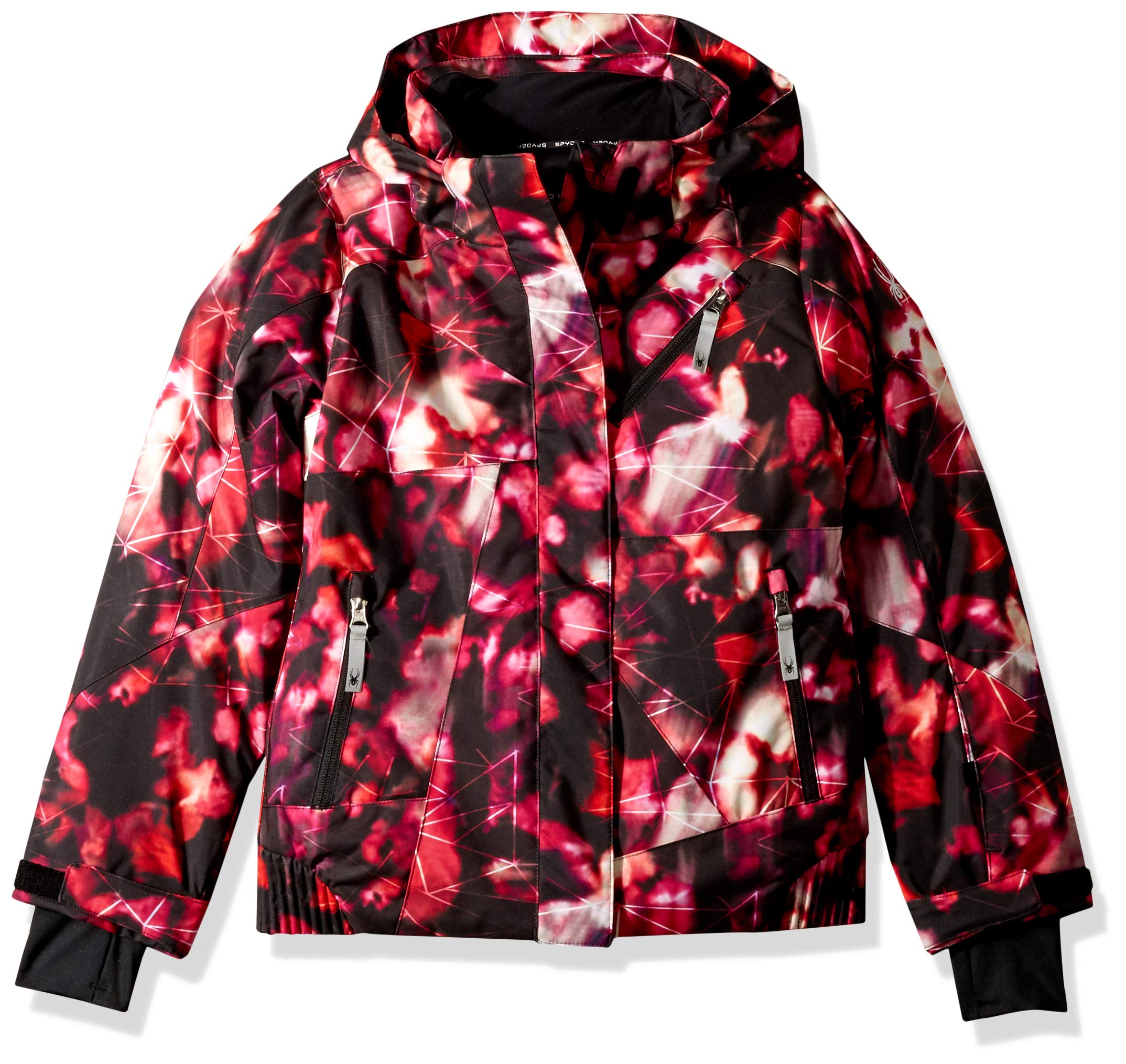Spyder Girls' Lola Ski Jacket - Waterproof Insulated Winter Coat for Snowboarding & Cold Weather - Perfect for Ski Resorts & Outdoor Adventures