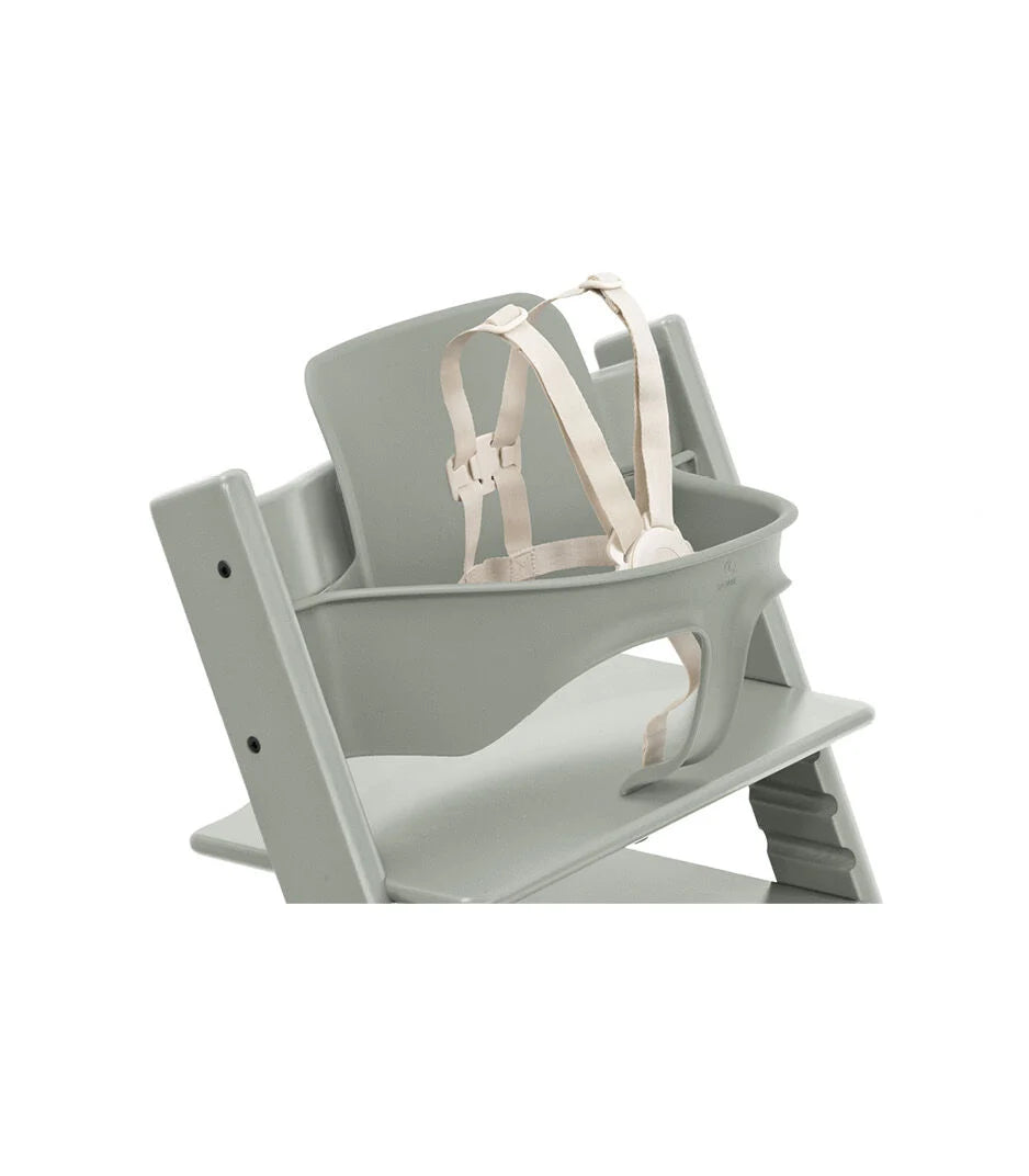 Stokke Tripp Trapp Baby High Chair Set with Safety Harness - Adjustable Ergonomic Design for Newborns to Toddlers - Perfect for Dining, Feeding & Playtime at Home