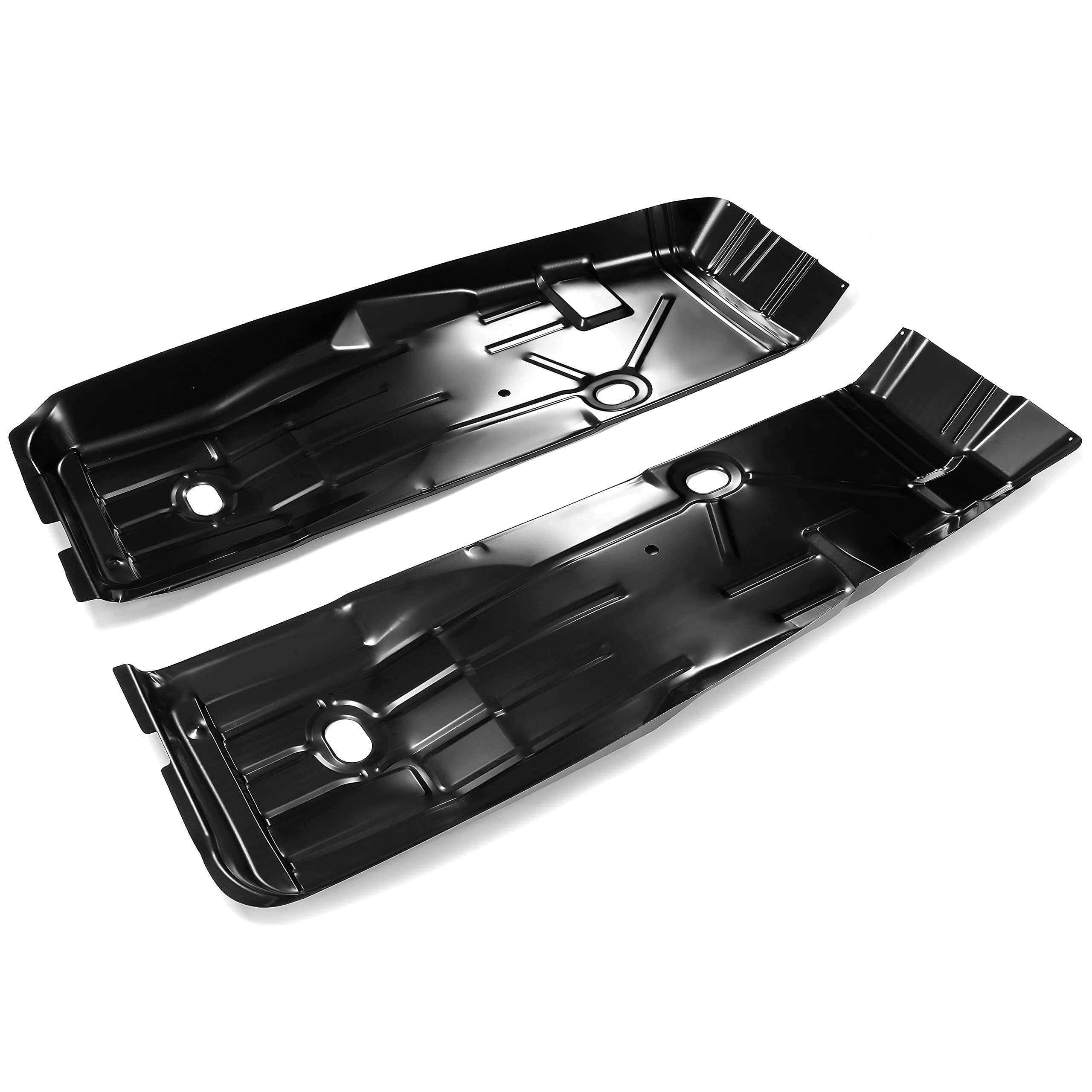 HECASA Black Steel Front Floor Pans Replacement for 1967-1969 Chevy Camaro & Pontiac Firebird - Durable Repair Panels for Classic Car Restoration (Perfect for Rust Repair & Floorboard Replacement)