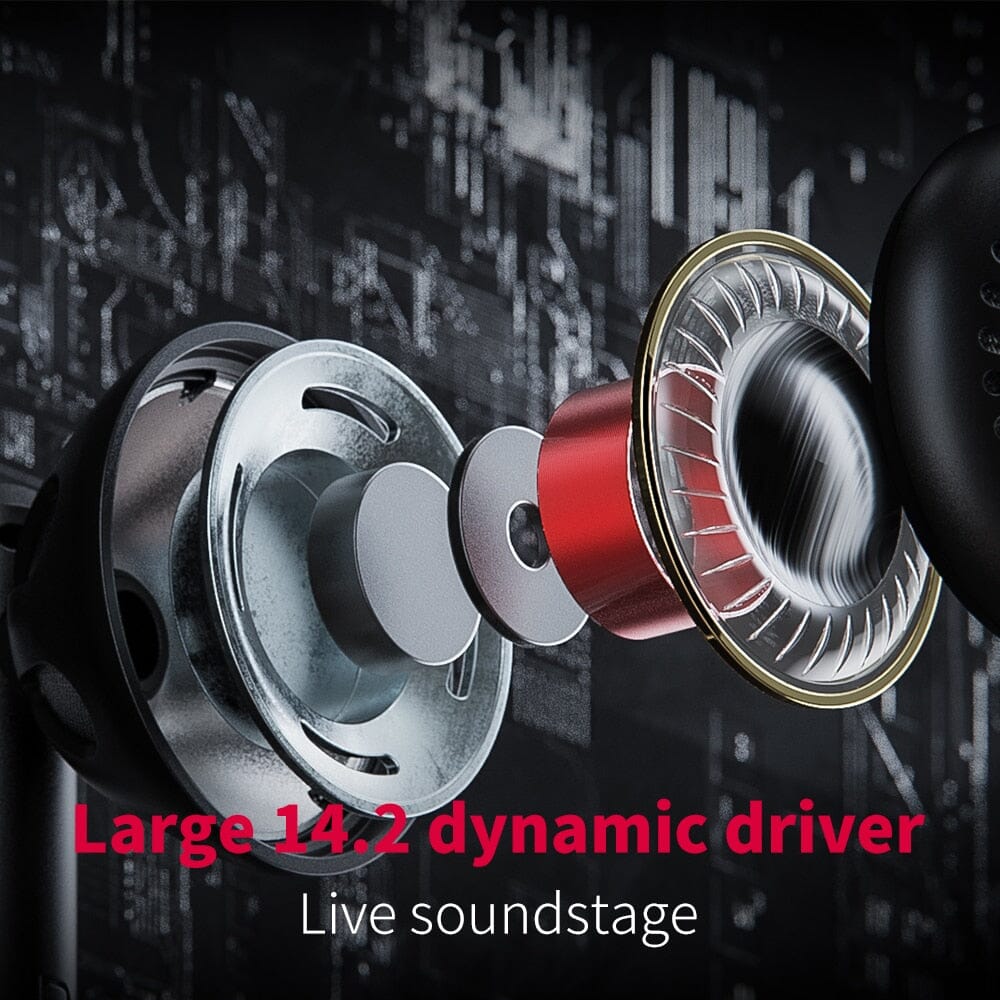 FiiO FF5 HiFi Earbuds - 14.2mm Carbon-Based Dynamic Driver, Aluminum Shell with Detachable MMCX Cable (3.5mm/4.4mm) for Audiophiles - Perfect for Music Listening, Gaming & Travel