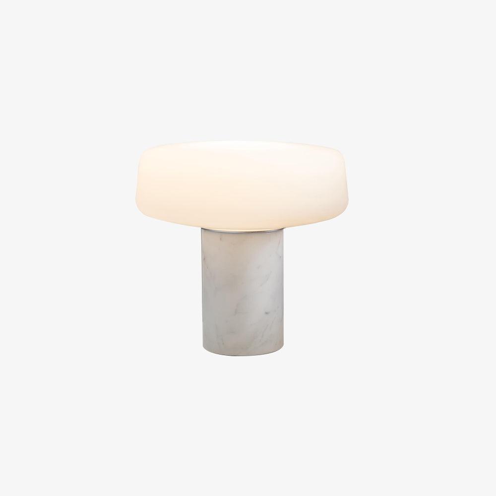 Modern Solid Wood Table Lamp - Warm White LED Light for Living Room, Bedroom, or Office Desk - Perfect for Reading, Working, and Creating Cozy Ambiance