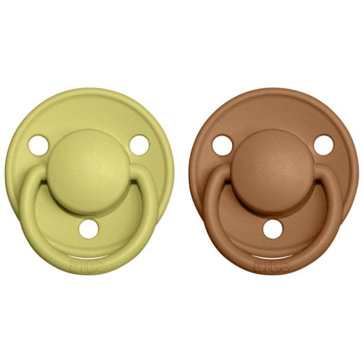 Premium Natural Rubber Pacifiers for Babies - 2 Pack, BPA-Free, Soothing & Safe for Newborns - Perfect for Daycare, Travel, and Comfort at Home