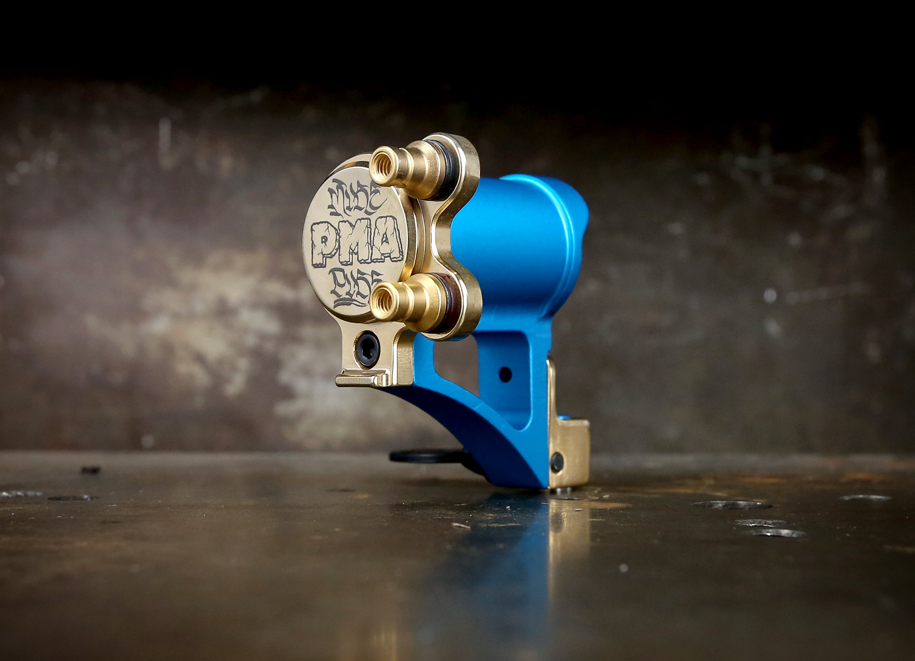 Limited Edition Mike Pike PMA Direct Drive Rotary Tool - Blue & Gold | High-Precision Rotary Tool for DIY, Woodworking & Metalworking Projects