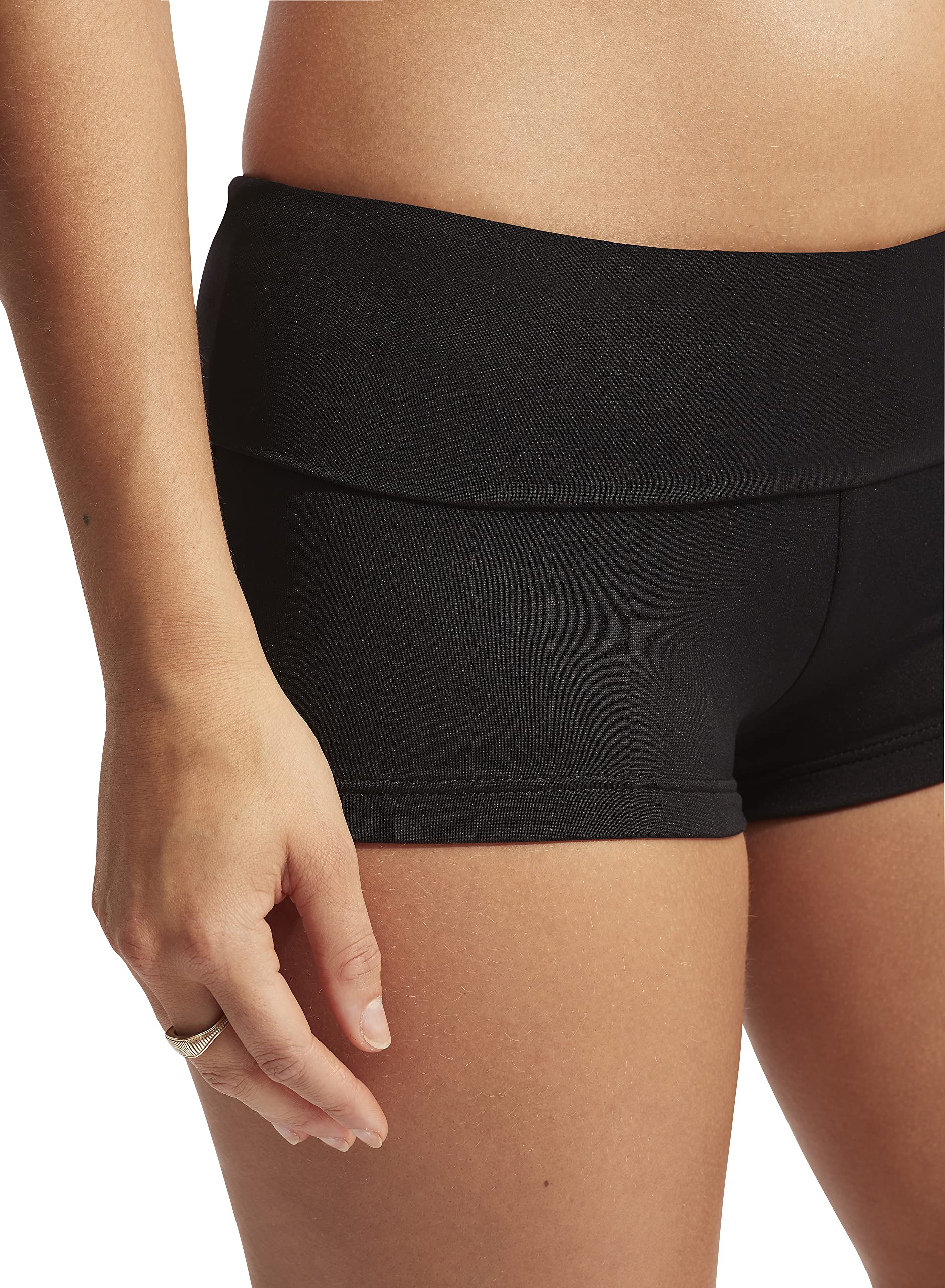 Seafolly Women's Boyleg Bikini Bottom Swimsuit - High Waisted Swimwear for Women, Comfortable Beach & Pool Swim Shorts - Perfect for Surfing, Swimming, and Summer Vacations