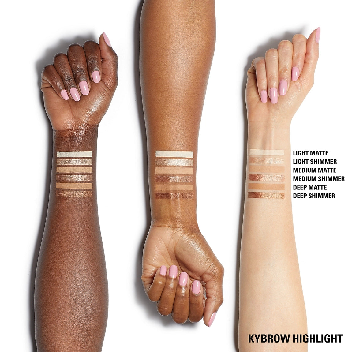 Kybrow Highlighter - Eyebrow Pencil & Makeup Kit for Perfect Brows | Waterproof, Long-Lasting, Natural Look | Ideal for Daily Use, Professional Makeup & Special Occasions