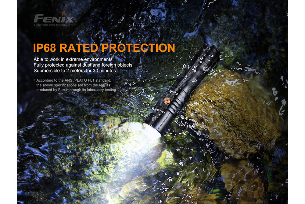 Fenix LD32 UVC Disinfection Flashlight - Portable UV Sanitizer for Home, Travel & Outdoor Use - Kills 99.9% Germs & Bacteria