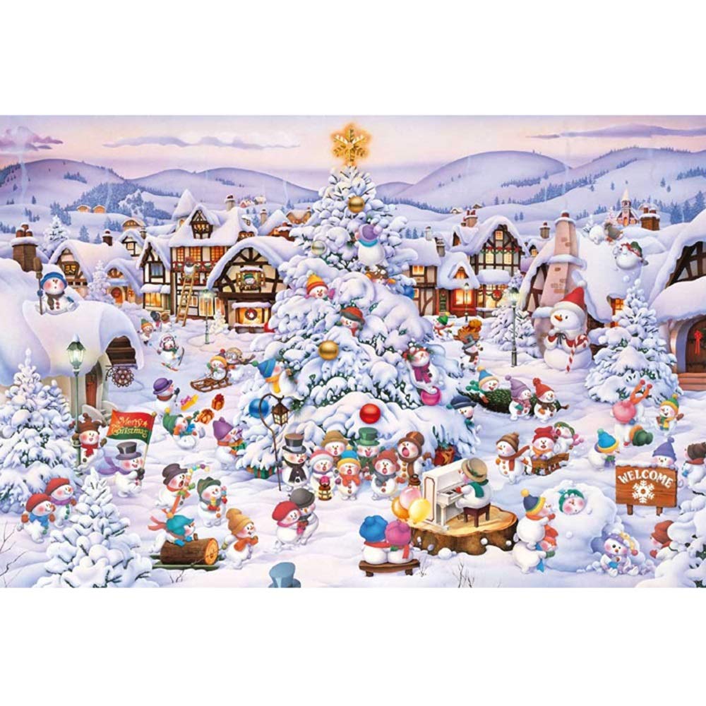 500-5000 Piece Christmas Choir Jigsaw Puzzle for Adults & Kids - Educational Toy & Fun Family Game - Perfect Holiday Gift (2000 Pieces, Color A) - Great for Christmas Decor, Family Bonding & Brain Teaser Activities