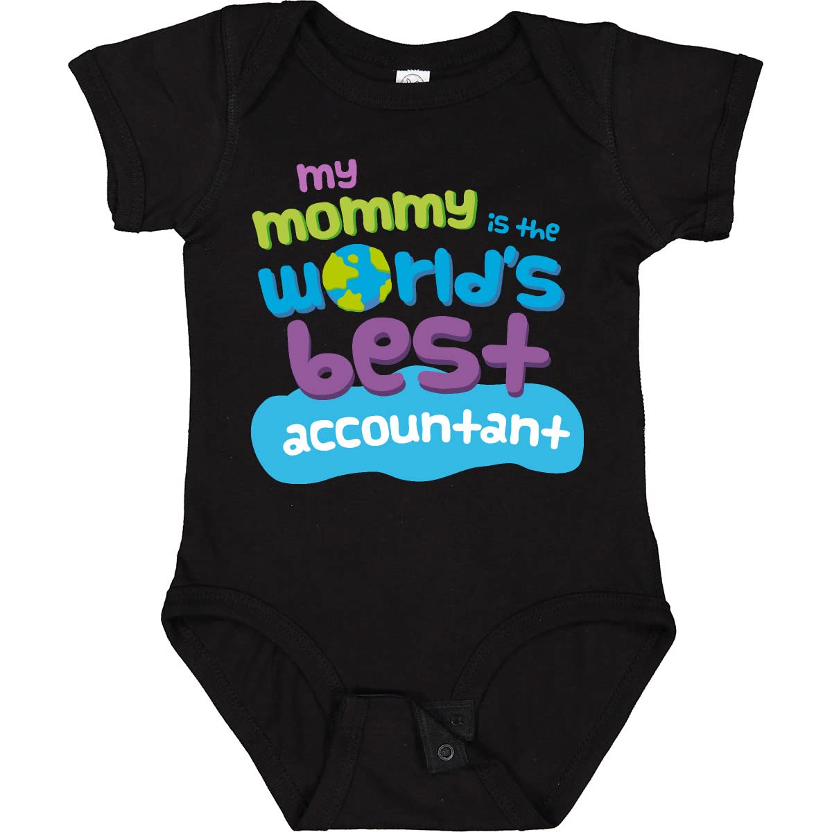 Inktastic Accountant Mom Baby Bodysuit - Funny Cute Gift for New Moms, Accountants & Working Mothers - Perfect for Baby Showers, Birthdays & Mother's Day