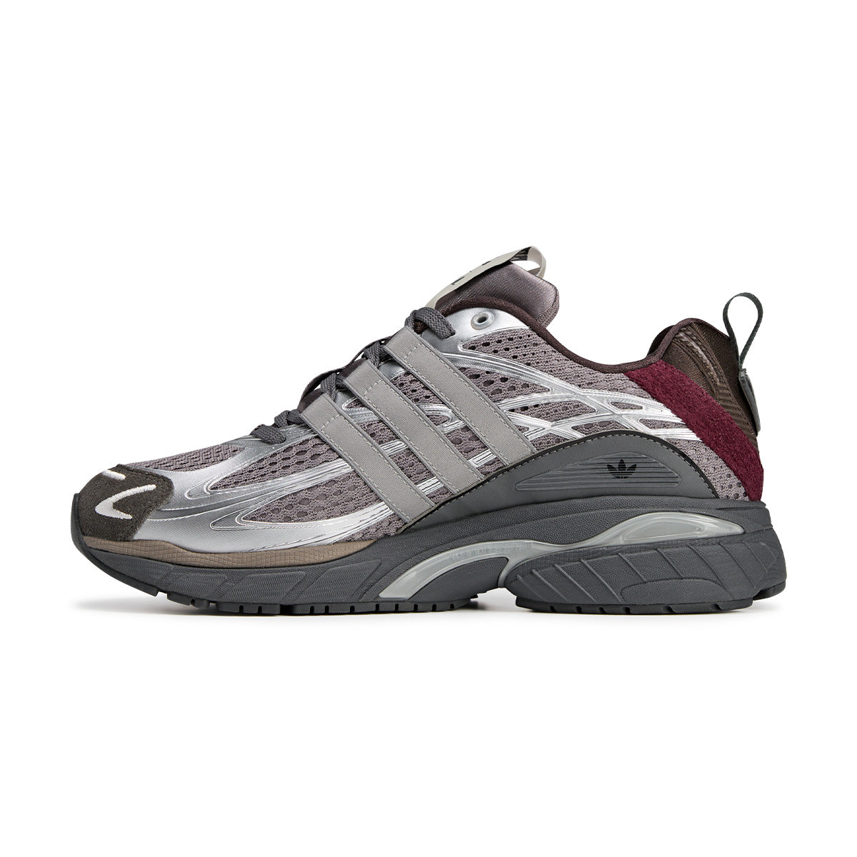 Song For The Mute AdiStar Cushion Sneakers - Charcoal Silver | Premium Comfort Running Shoes for Men & Women | Perfect for Gym, Jogging & Casual Wear