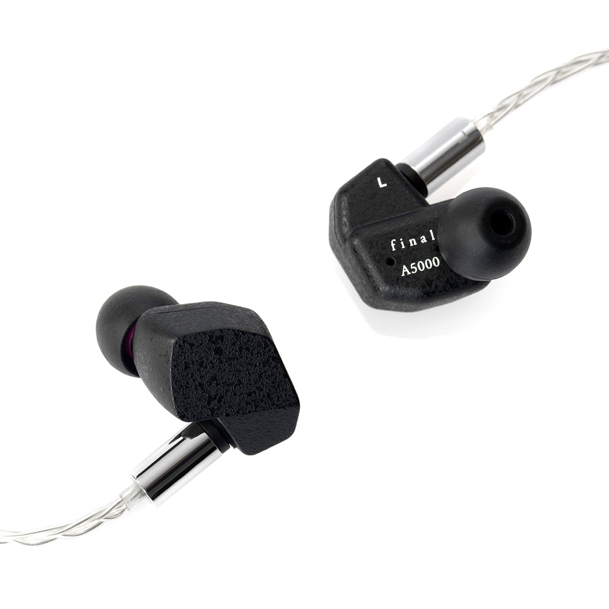 Final Audio A5000 High-Fidelity In-Ear Earphones with Free Glow in the Dark Eartips - Perfect for Audiophiles, Commuting & Nighttime Workouts
