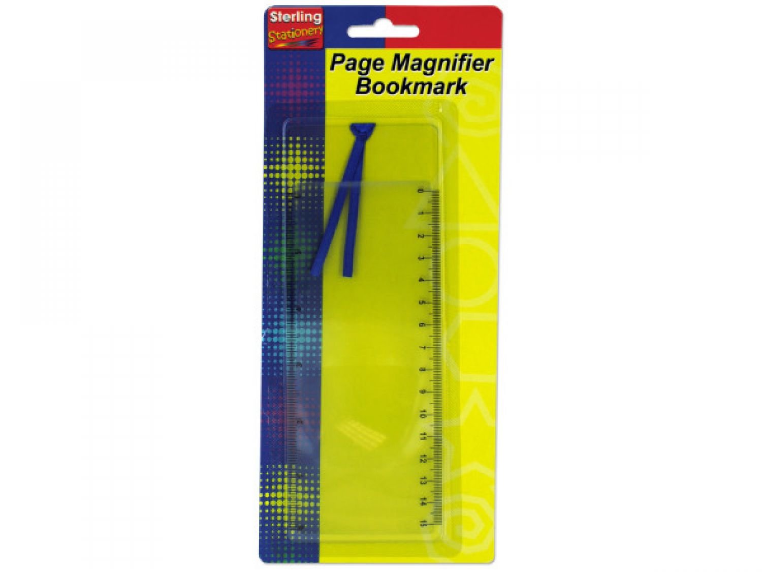 96-Piece Page Magnifying Bookmark Set - 3X Magnification for Easy Reading | School, Office & Library Supplies | Perfect for Books, Documents & Study Materials