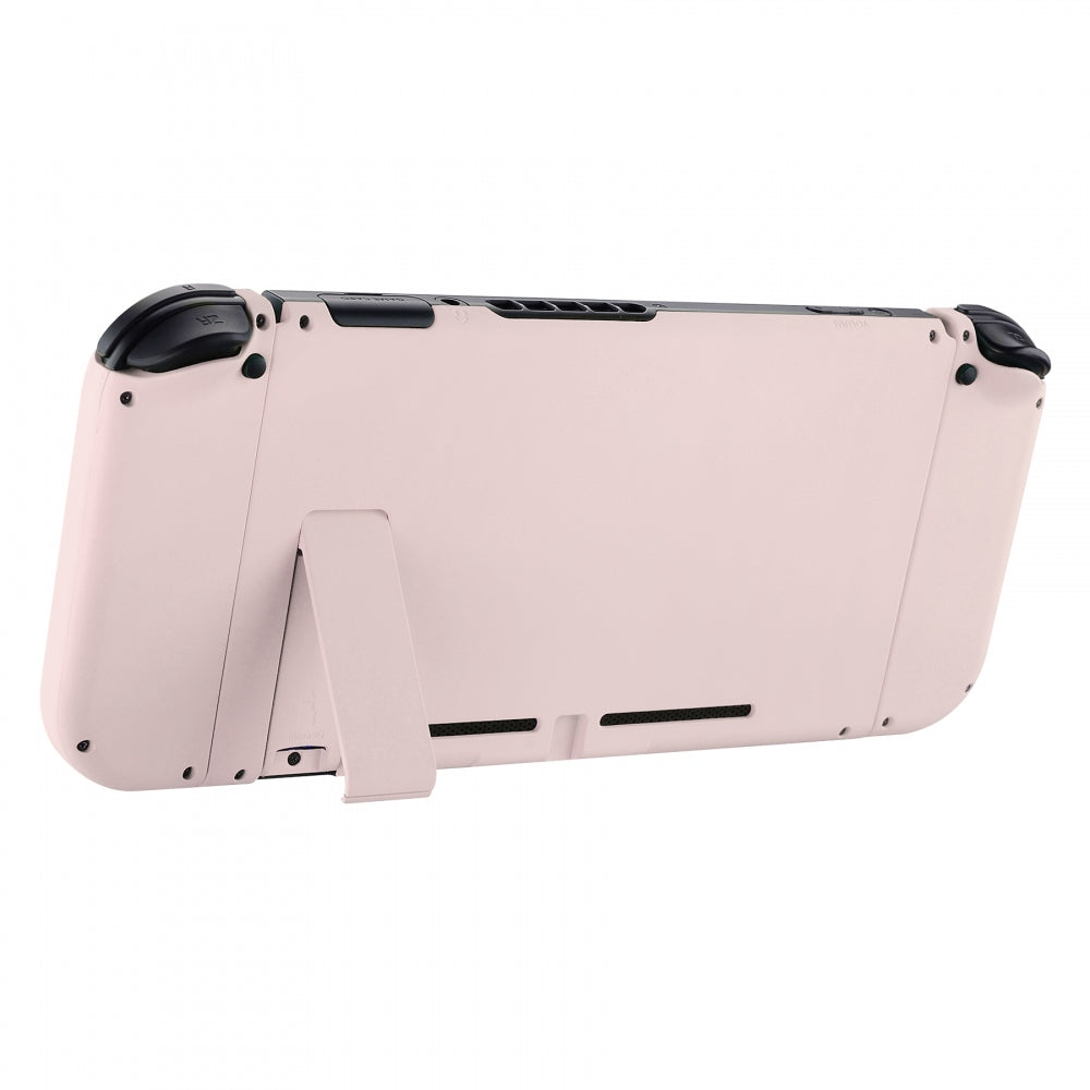 eXtremeRate Cherry Blossom Joycon Controller Shell Replacement for Nintendo Switch - Full Set Buttons & Back Plate DIY Kit for Gaming Enthusiasts | Perfect for Customizing Your Switch Console at Home or On-the-Go
