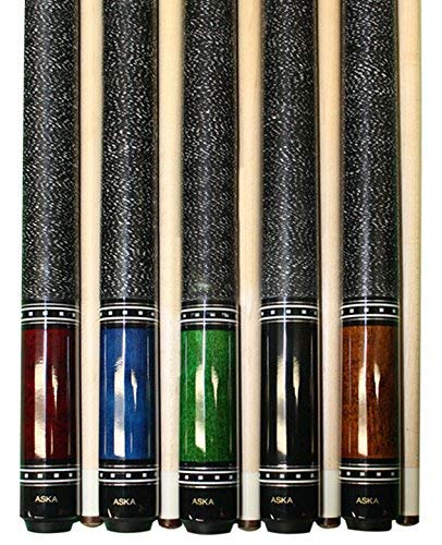 Premium Aska Pool Cue Sticks Set - 58