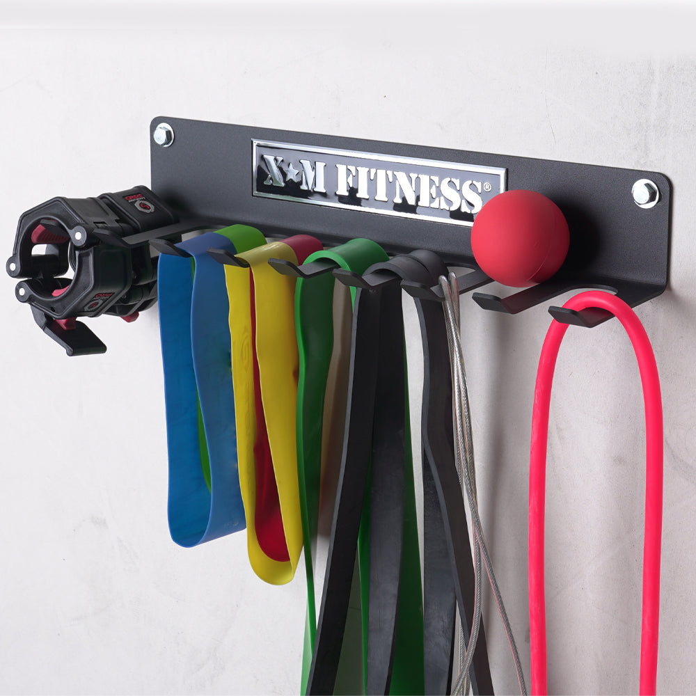 XM Wall Mounted Multi-Purpose Storage Rack - Space Saving Organizer for Kitchen, Bathroom, Garage & Office - Heavy Duty Shelf for Towels, Spices, Tools & Supplies