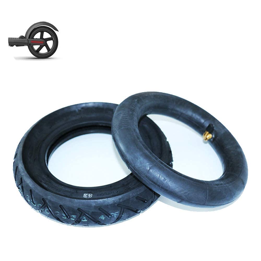 **DIEFMJ 10X2.5 Inflatable Electric Scooter Tires - Heavy Duty, Non-Slip, Wear-Resistant Inner & Outer Tires (2 Sets) - Perfect for Commuting, Off-Road & Urban Riding**