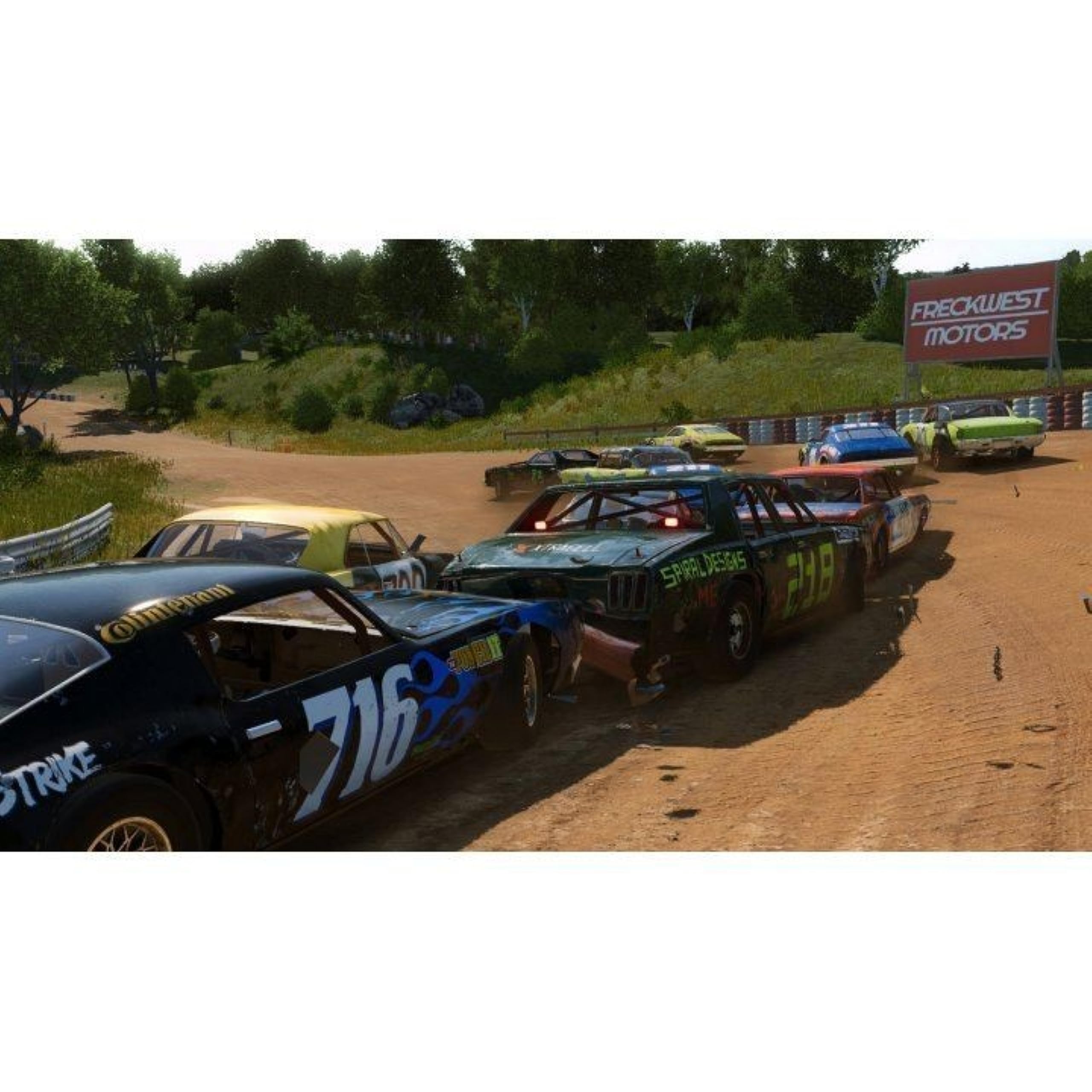 Wreckfest PS5 Game - High-Speed Racing & Demolition Derby Action | Best for Competitive Multiplayer & Single-Player Destruction