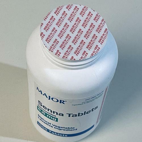 MAJOR Senna Tablets 8.6 mg | 1000 Count Natural Vegetable Laxative for Gentle Digestion Support | Constipation Relief & Colon Cleanse | Herbal Supplement for Adults