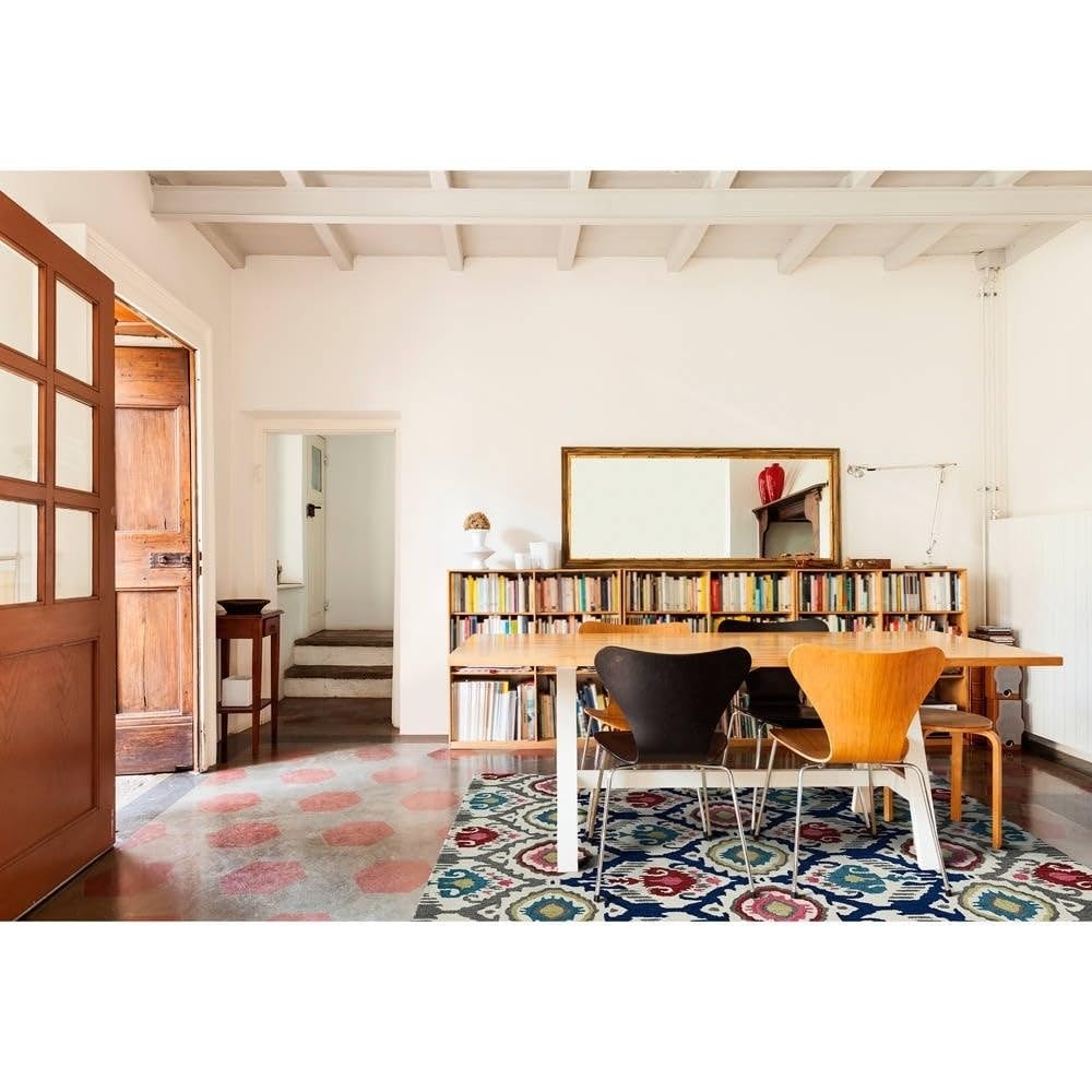 Kaleen Rugs Global Inspirations Handmade Green Area Rug 2'6