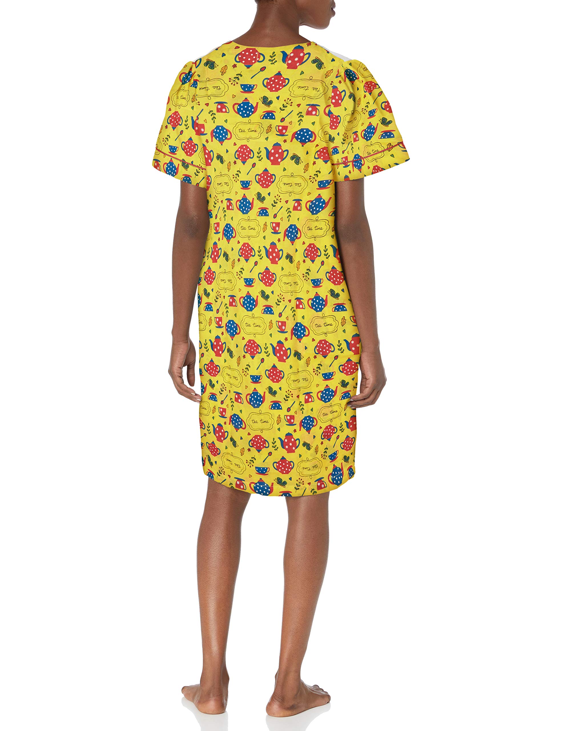 Moon Dance Women's 93123a Floral Print Summer Dress - Elegant A-Line Sundress for Beach, Vacation & Casual Outings