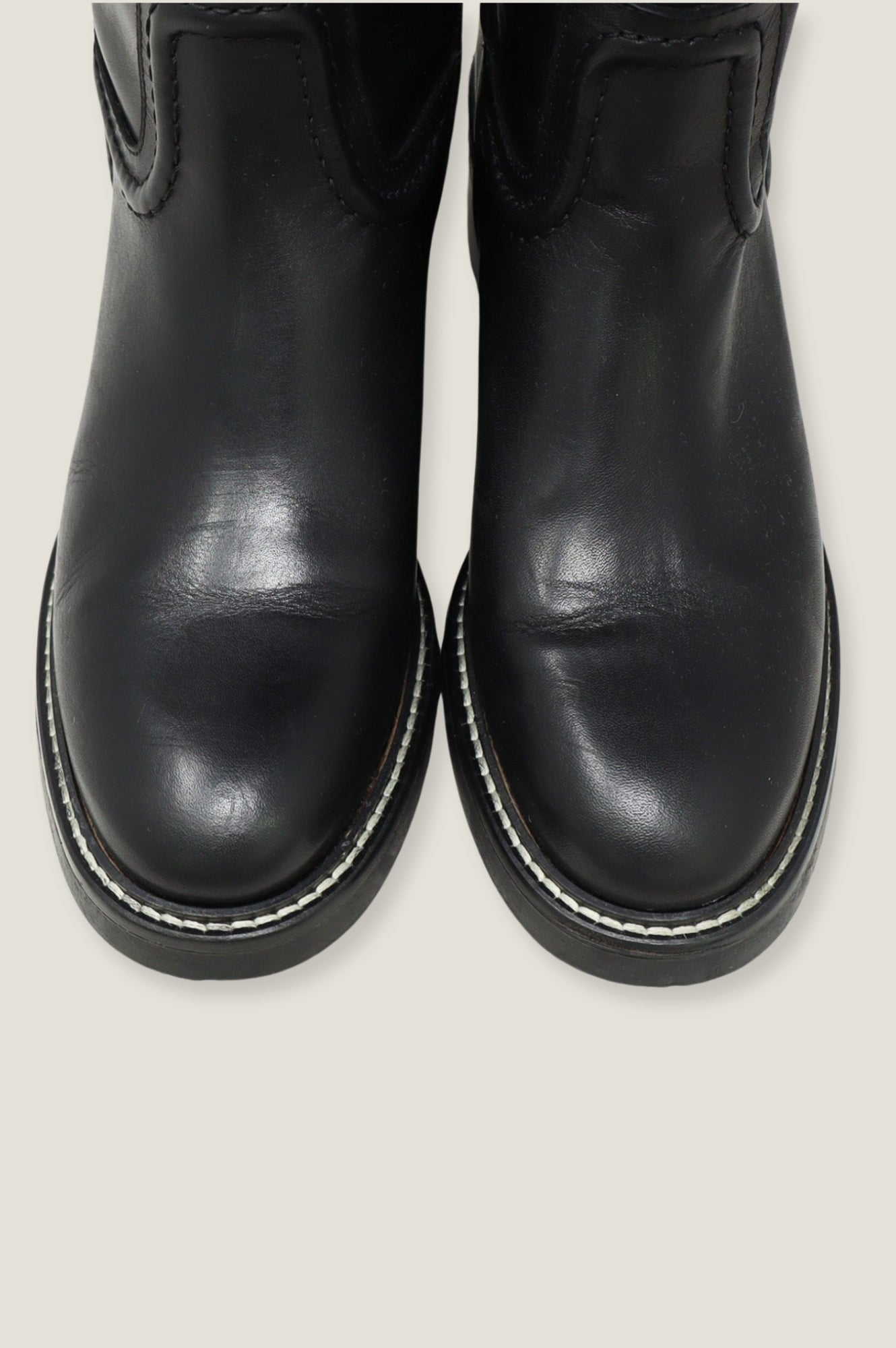 ALPE Trento Women's Knee High Leather Boots - Black | Stylish & Comfortable for Winter, Fall & Casual Outfits