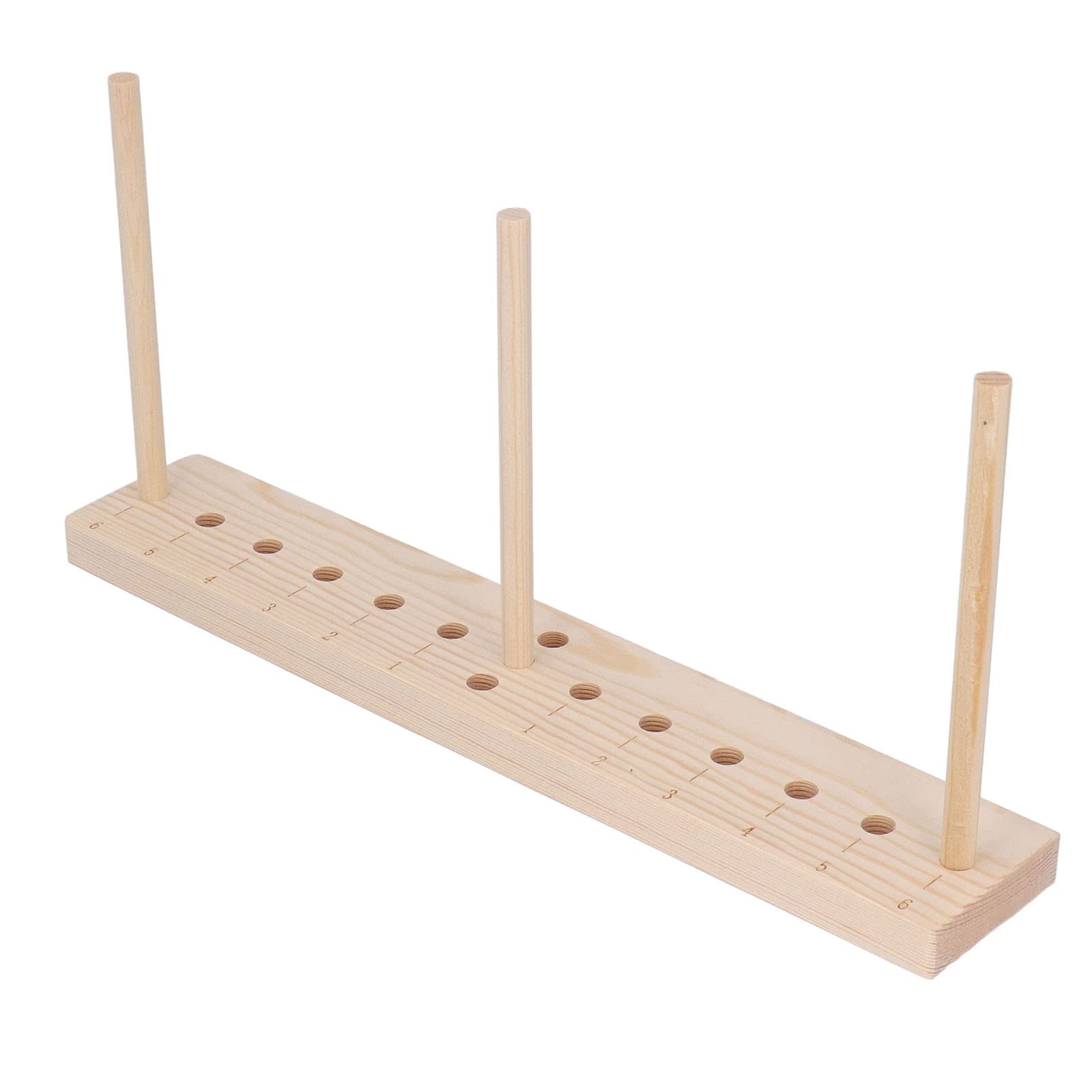 LANTRO JS Lightweight Oak Bow Maker with Adjustable Pins - DIY Craft Tool for Gift Wrapping, Christmas Decorations, Party Favors & Home Decoration Projects