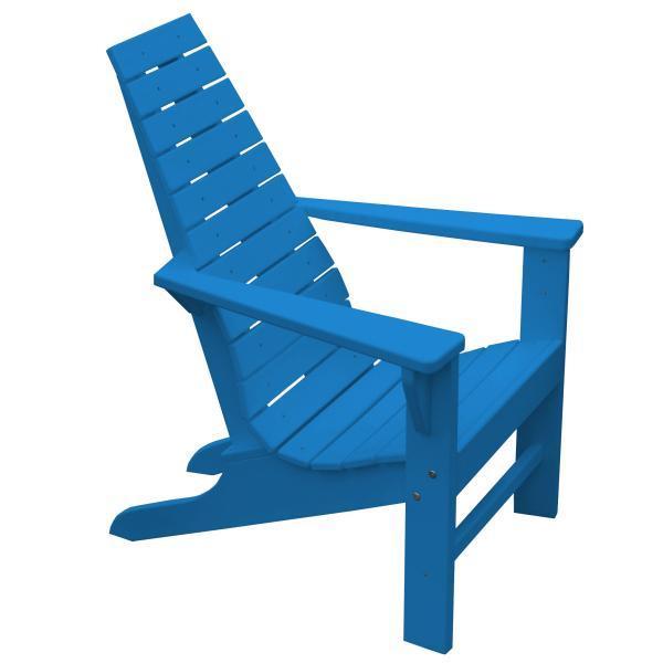 A & L Furniture Poly New Hope Chair - Comfortable Indoor & Outdoor Dining Chair for Patio, Kitchen, Restaurant, and Cafe Use