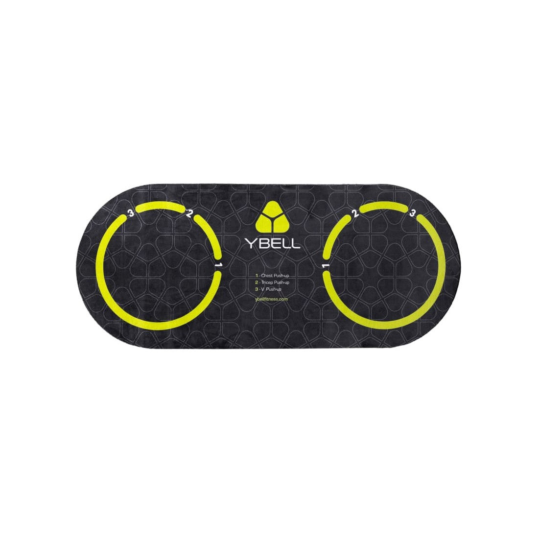 YBell Compact Exercise Mat - Non-Slip Yoga Mat for Home & Gym Workouts - Perfect for Yoga, Pilates, HIIT & Floor Exercises