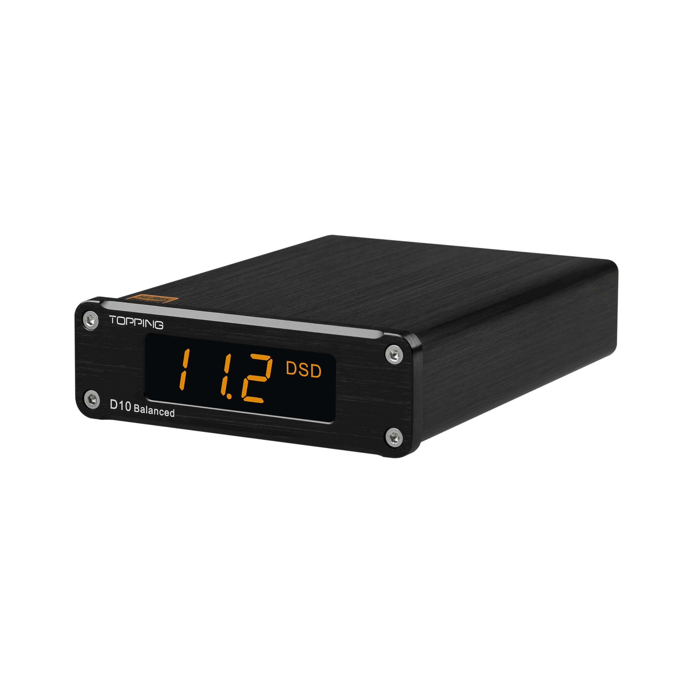 TOPPING D10 Balanced USB DAC - High Resolution Digital Audio Converter for Home & Studio Use | Perfect for Audiophiles & Music Producers