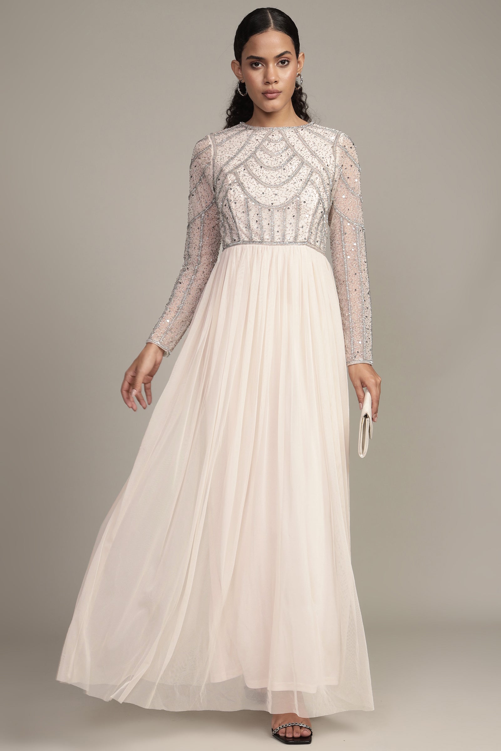 Ellie Maxi Dress in Powder Pink - Flowy Long Summer Dress for Women, Elegant Boho Style, Perfect for Beach, Vacation & Casual Outings
