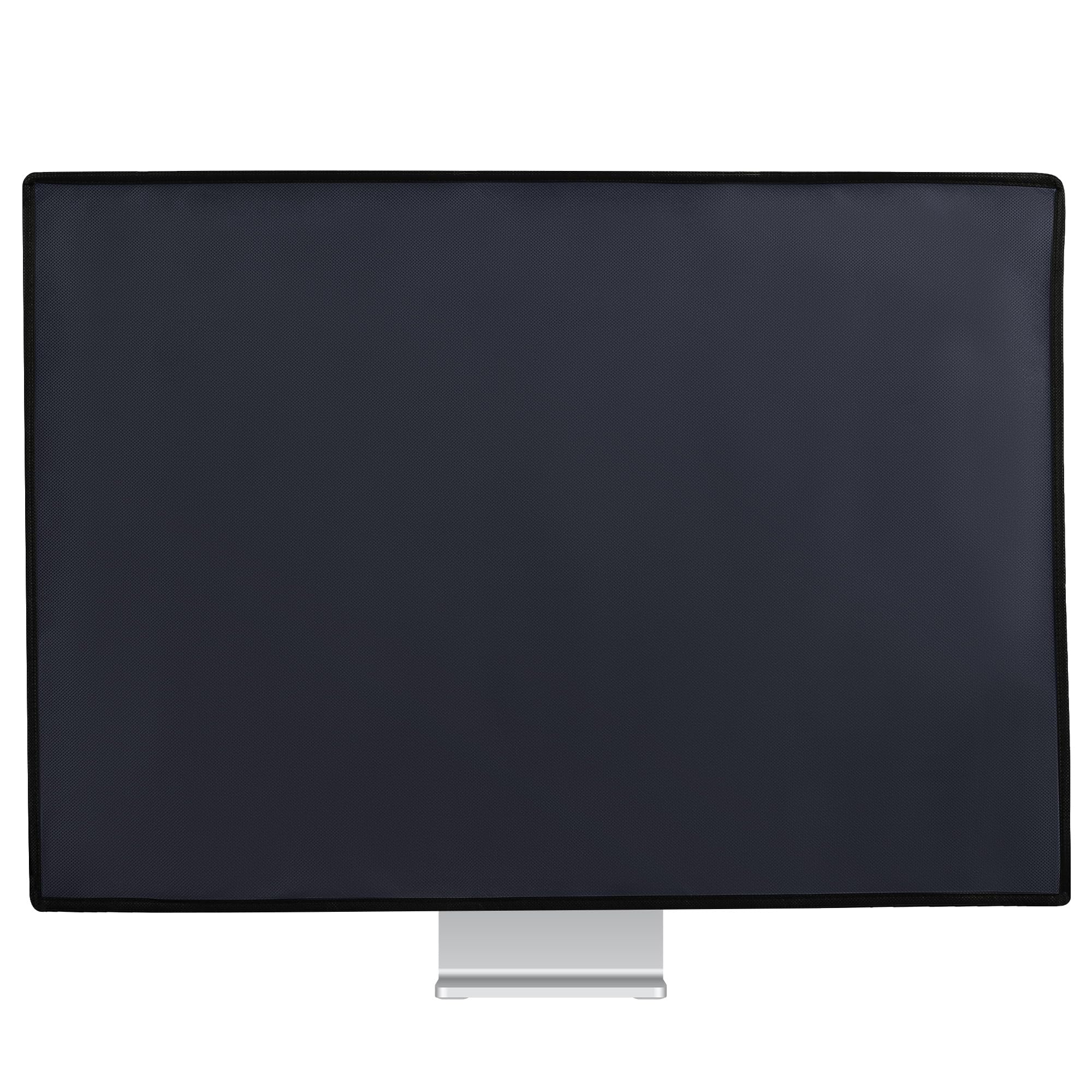 kwmobile 31-32 Inch Monitor Cover - Dustproof Computer Screen Protector in Dark Blue | Perfect for Office, Home & Gaming Setup Protection