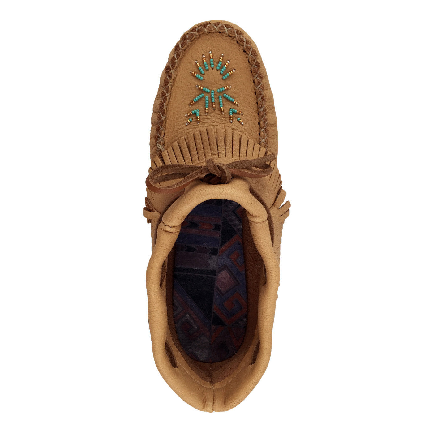 Women's Soft Moose Hide Leather Moccasins with Rubber Sole & Fringed Design - Comfortable Indoor/Outdoor Slip-On Shoes for Casual Wear & Home