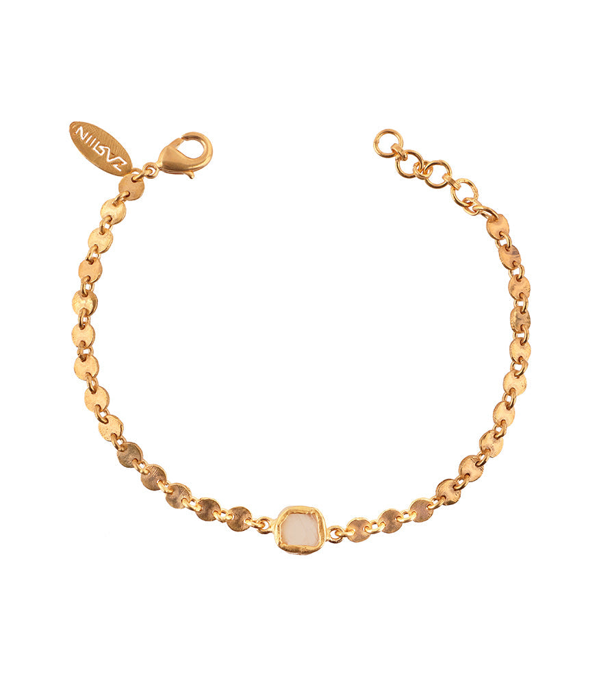 Everyday Pretty Bracelet for Women - Dainty Adjustable Beaded Jewelry for Casual Wear & Layering | Perfect for Office, Dates & Gifting