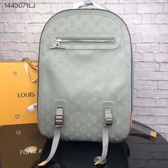 Authentic LV Monogram Titanium Backpack GM - Luxury Designer Travel & Everyday Carry Bag for Men & Women