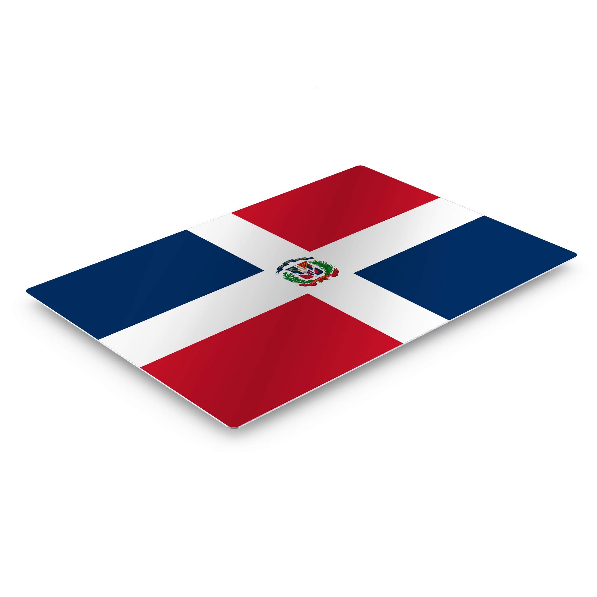 Dominican Republic Flag Metal Wall Art Print - 20x30 Inch Modern Home Decor for Office, Living Room, Dorm, Bedroom & Man Cave | Patriotic Wall Decor for Sports Bars & Game Rooms | Made in USA, Ready to Hang