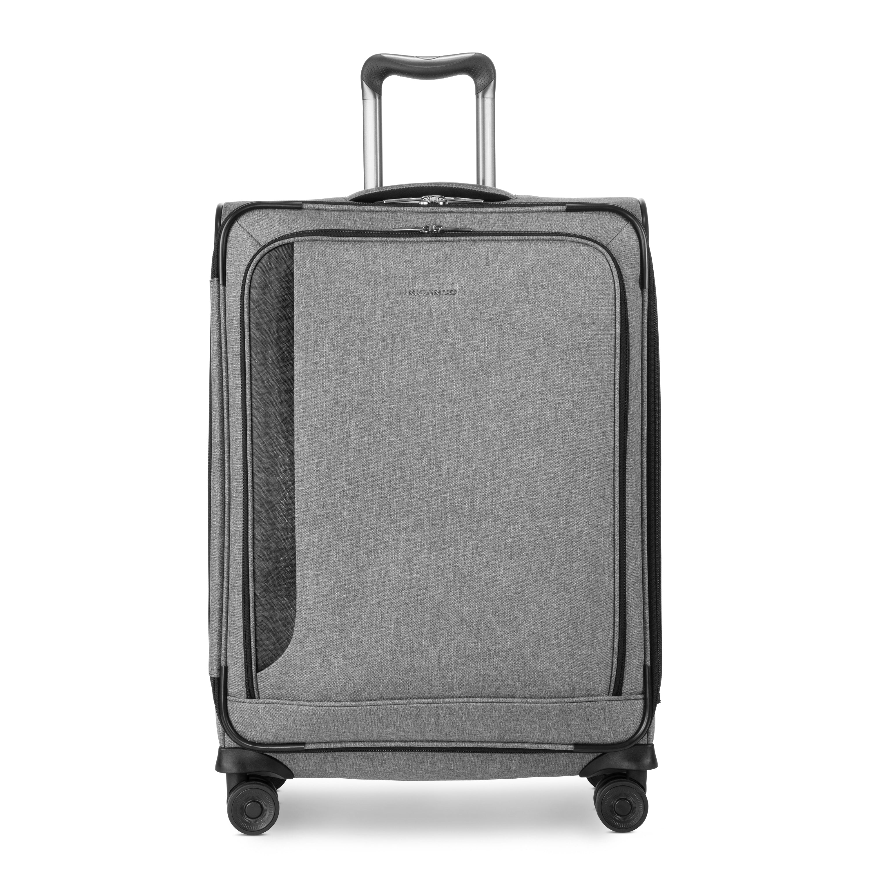 Ricardo Beverly Hills Malibu 3.0 Medium Check-In Expandable Spinner Luggage - Lightweight Durable Suitcase for Travel, Business Trips & Vacations