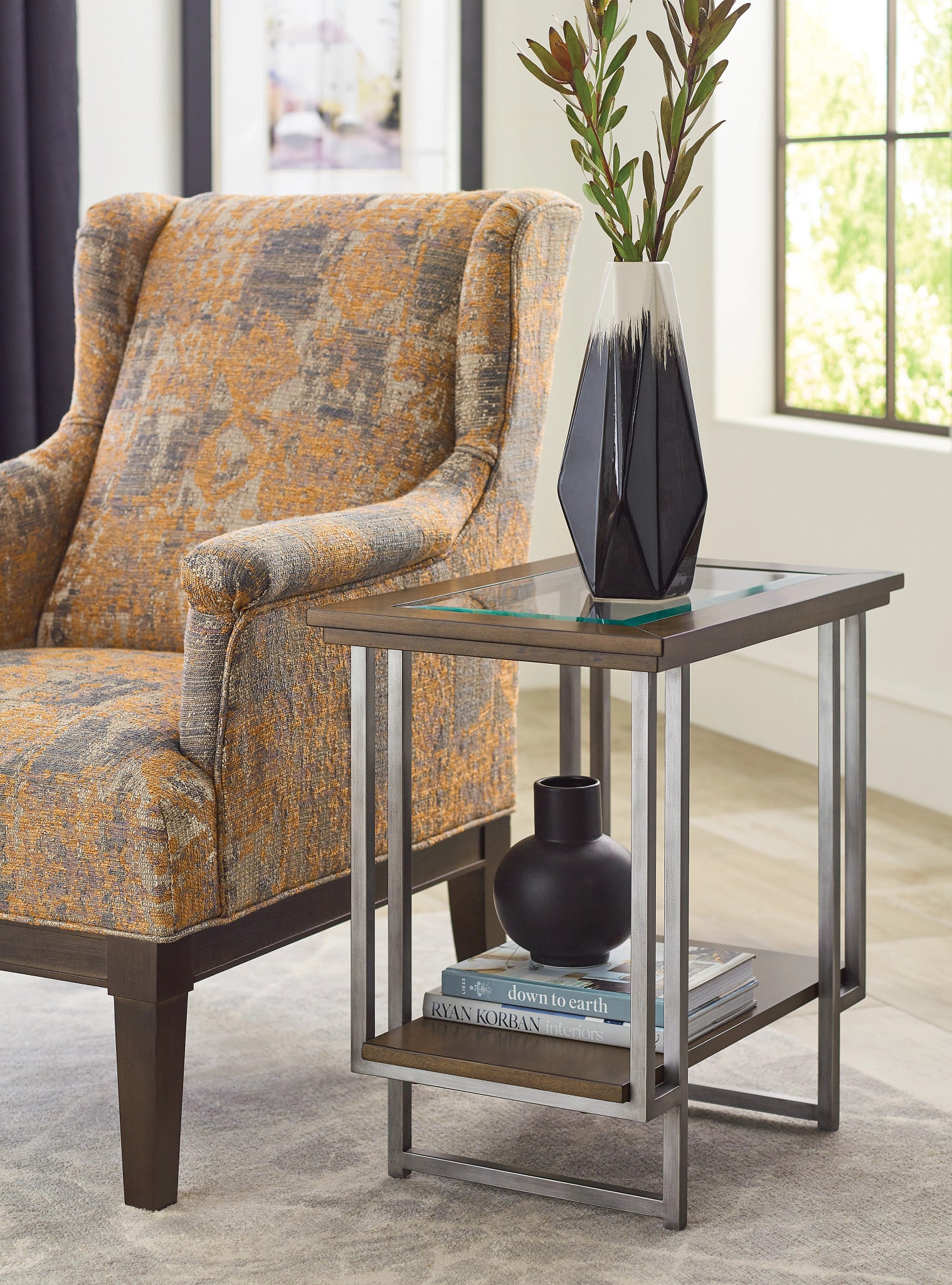 Modern Rectangular Glass Coffee Table - Stylish & Durable for Living Room, Office, or Lounge Decor