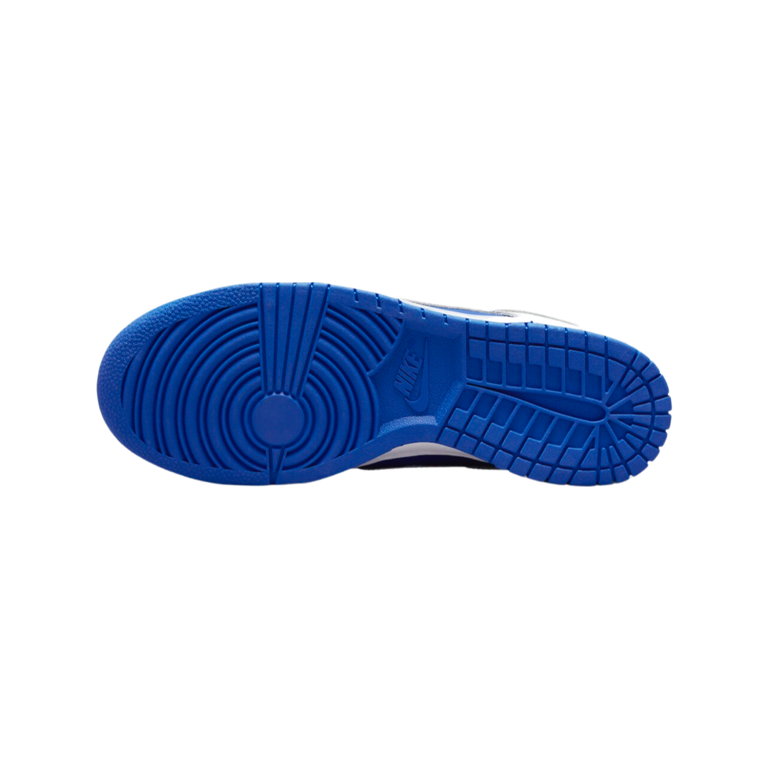 Nike Dunk Low Men's Shoes - Racer Blue & White Sneakers for Casual Wear, Running, and Street Style